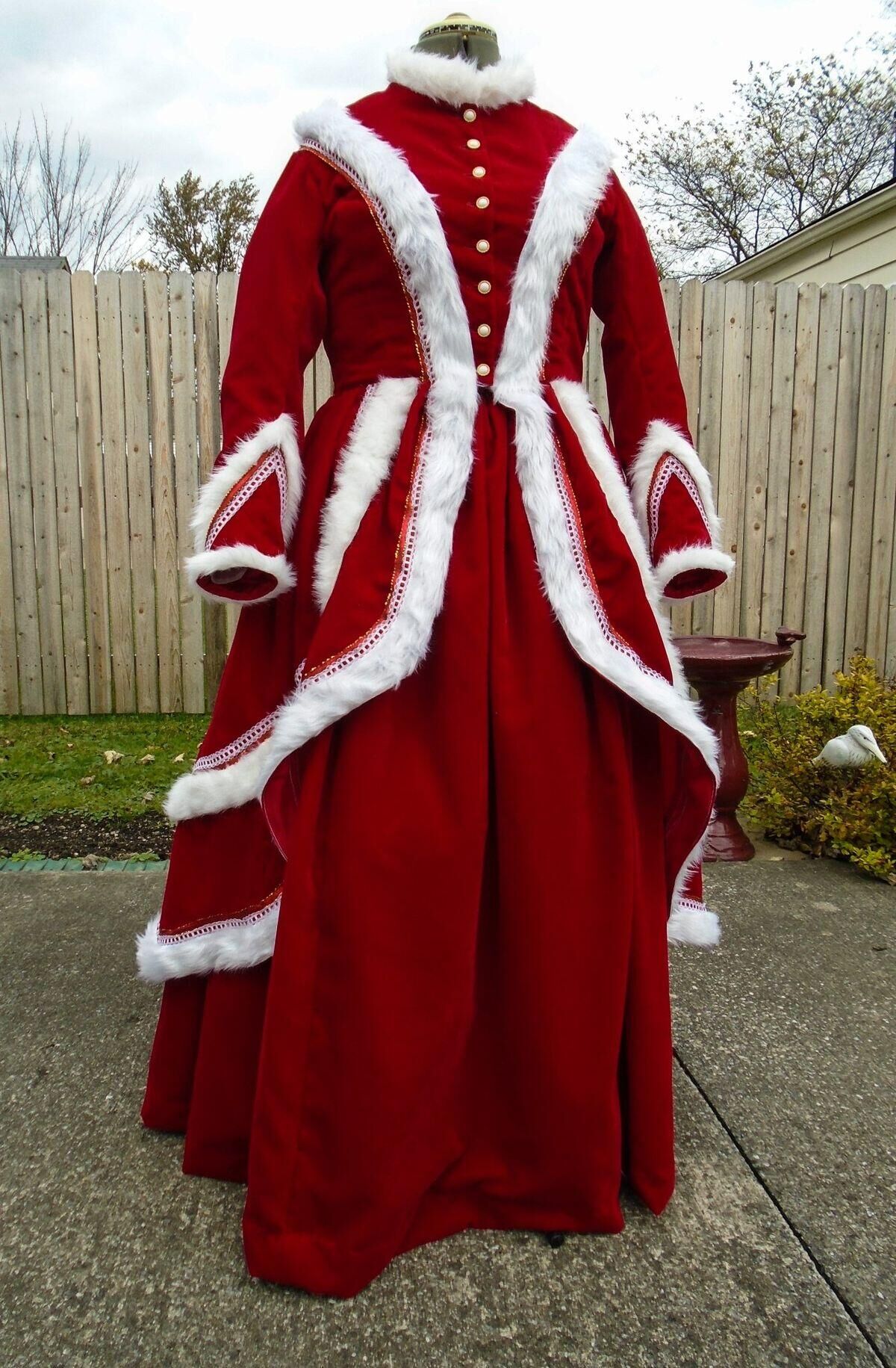 Velvet Blazer Women - Vrouwen Victoriaanse Edwardiaanse Vintage Kerstman Fluwelen