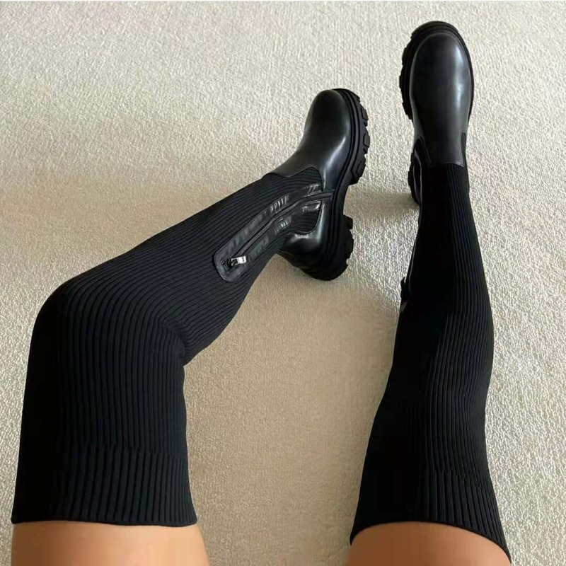 Women'S Fashion Socks - 2025 Winter Schoenen Vrouwen Sokken Laarzen