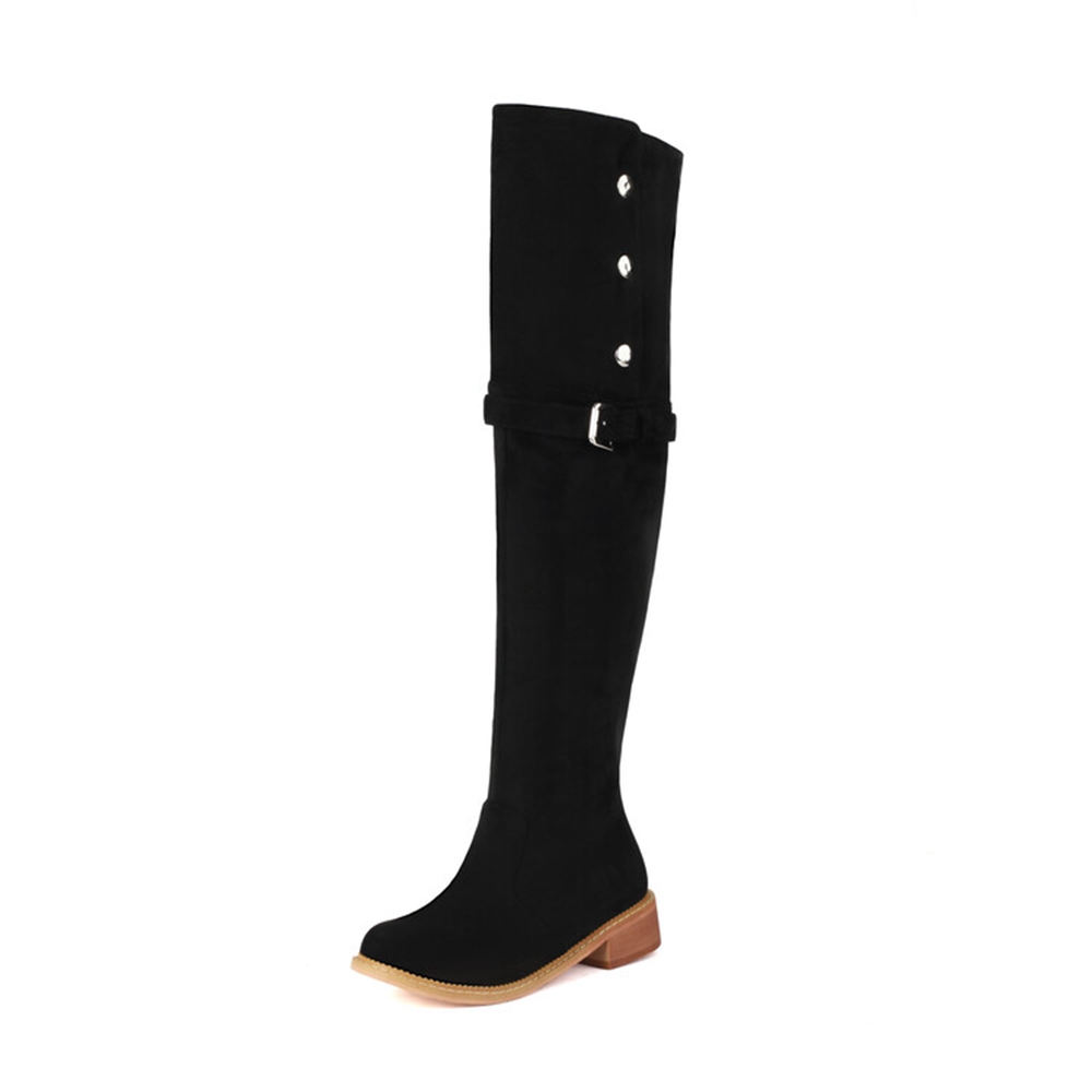 Women Fashion Over 50 - QPLYXCO Vrouwen Dij Hoge Laarzen Mode