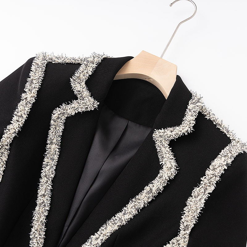 Velvet Blazer Women - Herfst winter fluwelen jasje halve rok