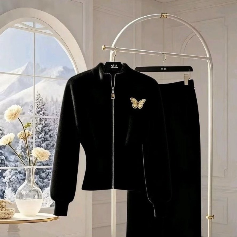 Nieuwe luxe high-end wollen ge - Velvet Blazer Women recensie en prijs