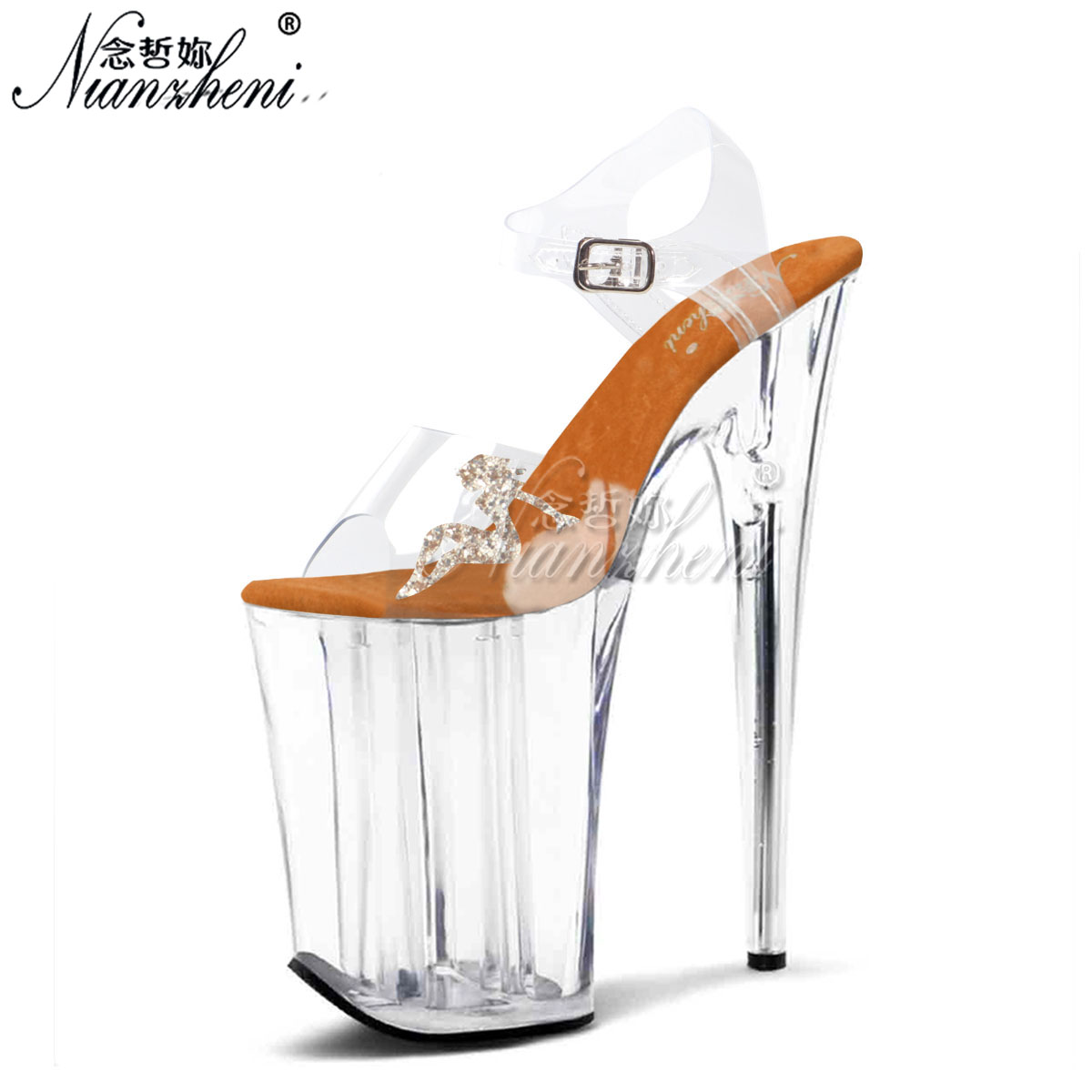 Dames 23cm Stilettohakken 9 In - Spaghetti Strap Dress recensie en prijs