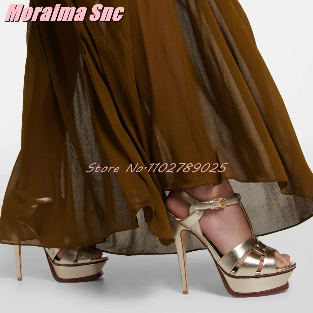 Platform taille T-band vierkan - Spaghetti Strap Dress recensie en prijs