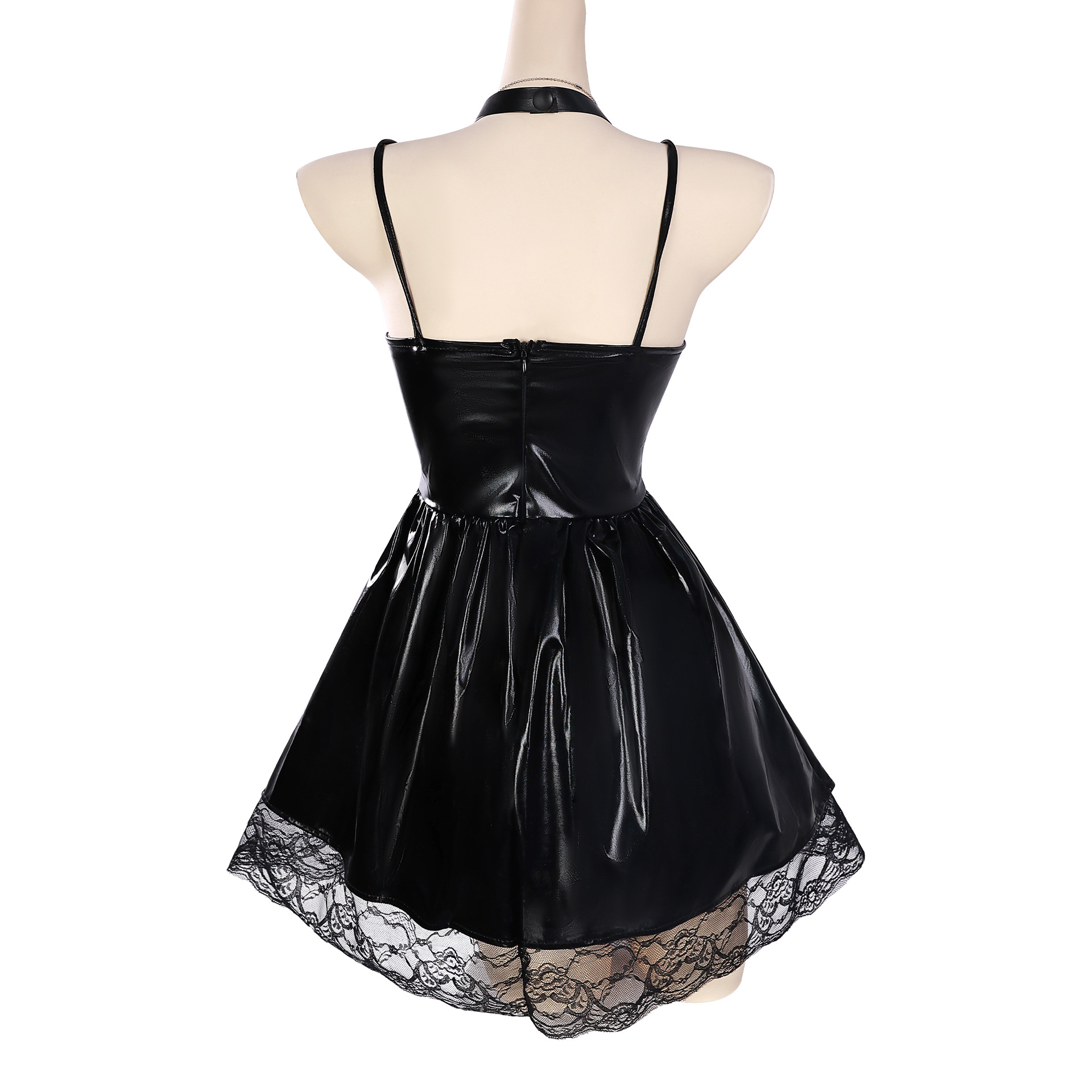Dames Dark Gothic Anime Cospla - Spaghetti Strap Dress recensie en prijs