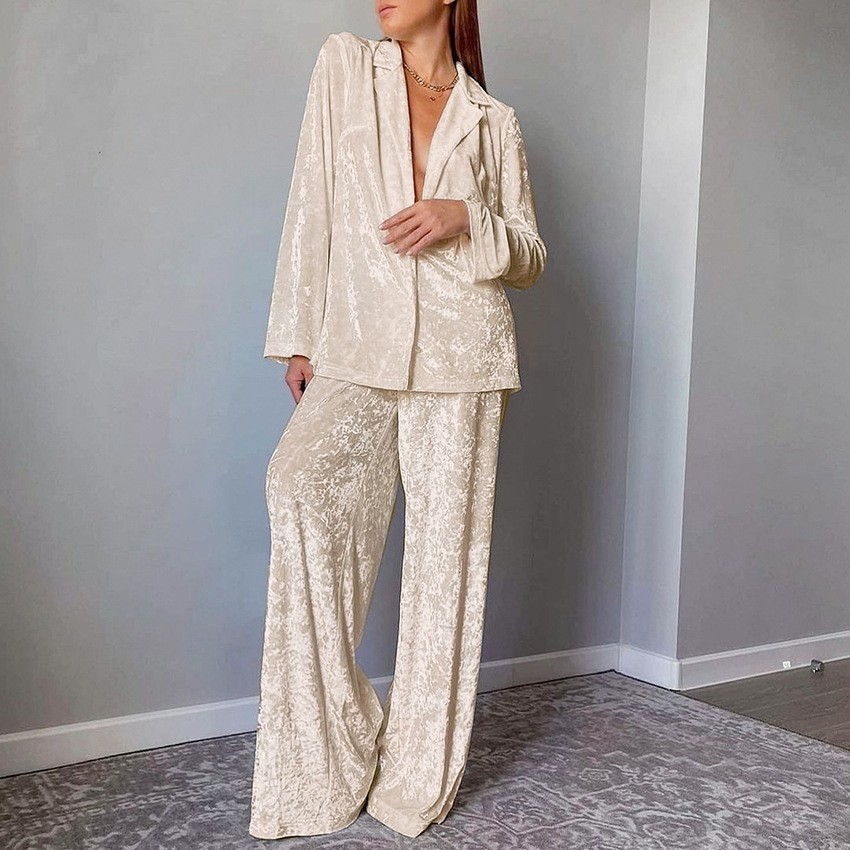 2-delige damessets Pyjama van  - Velvet Blazer Women recensie en prijs