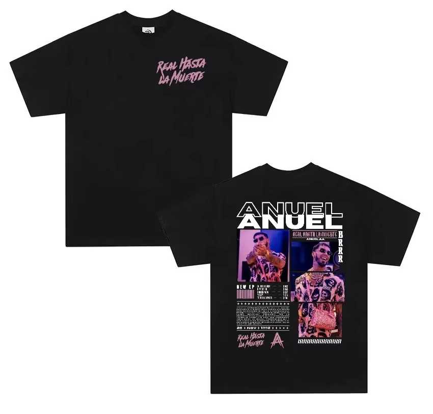 Rapper ANUEL AA Real Hastala M - Women'S Real Y2K Fashion recensie en prijs