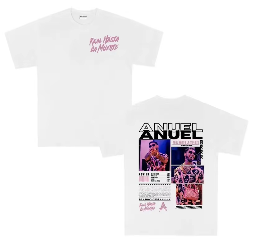 Rapper ANUEL AA Real Hastala M - Women'S Real Y2K Fashion recensie en prijs