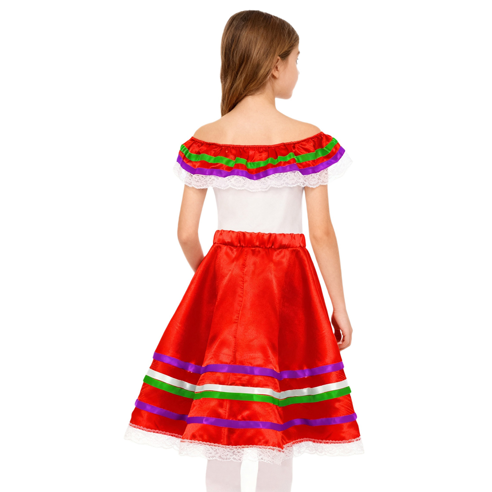 Mexicaanse flamencodansjurk vo - Off Shoulder Top recensie en prijs