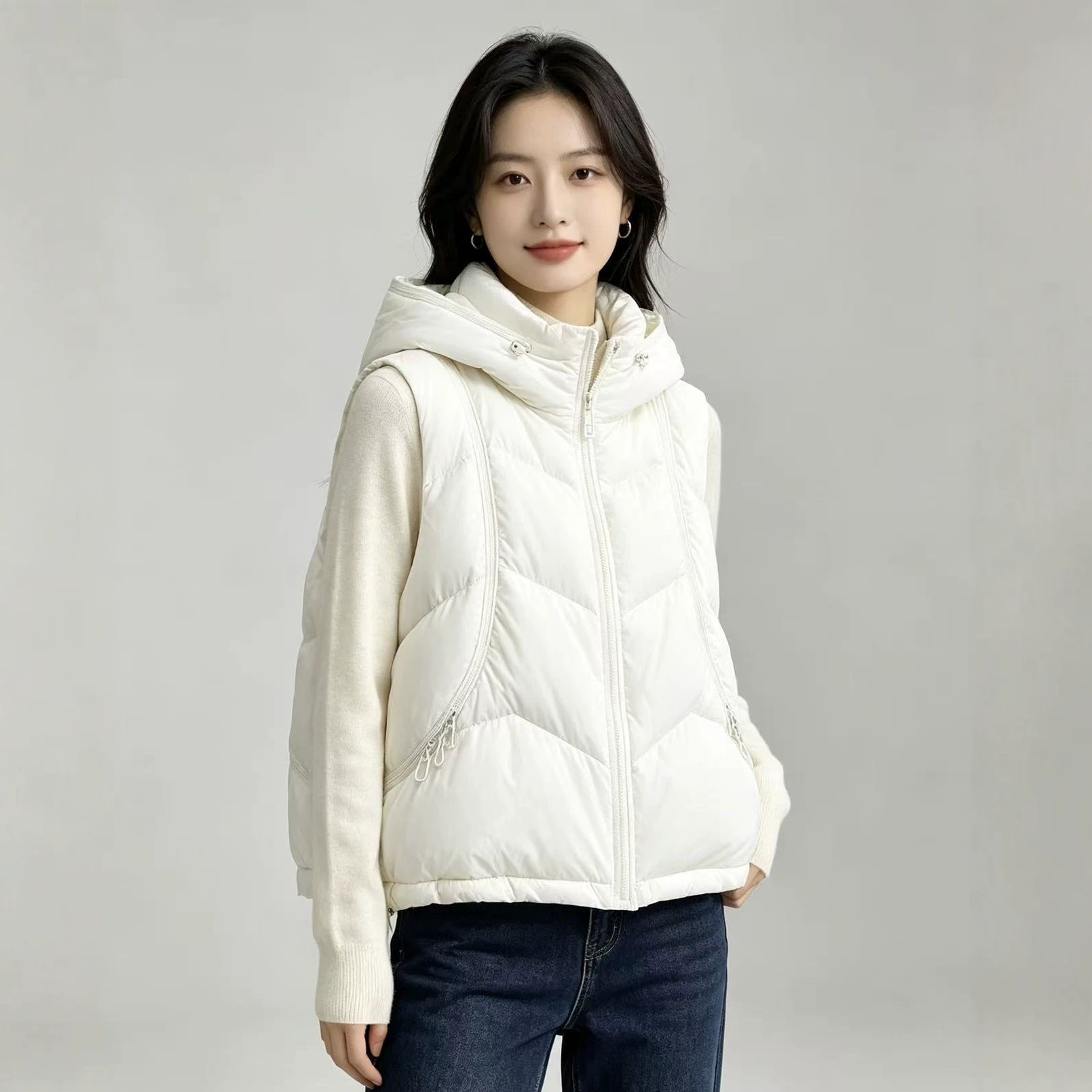 Herfst Winter Dames Dons Katoe - Puffer Vest Fashion Women recensie en prijs