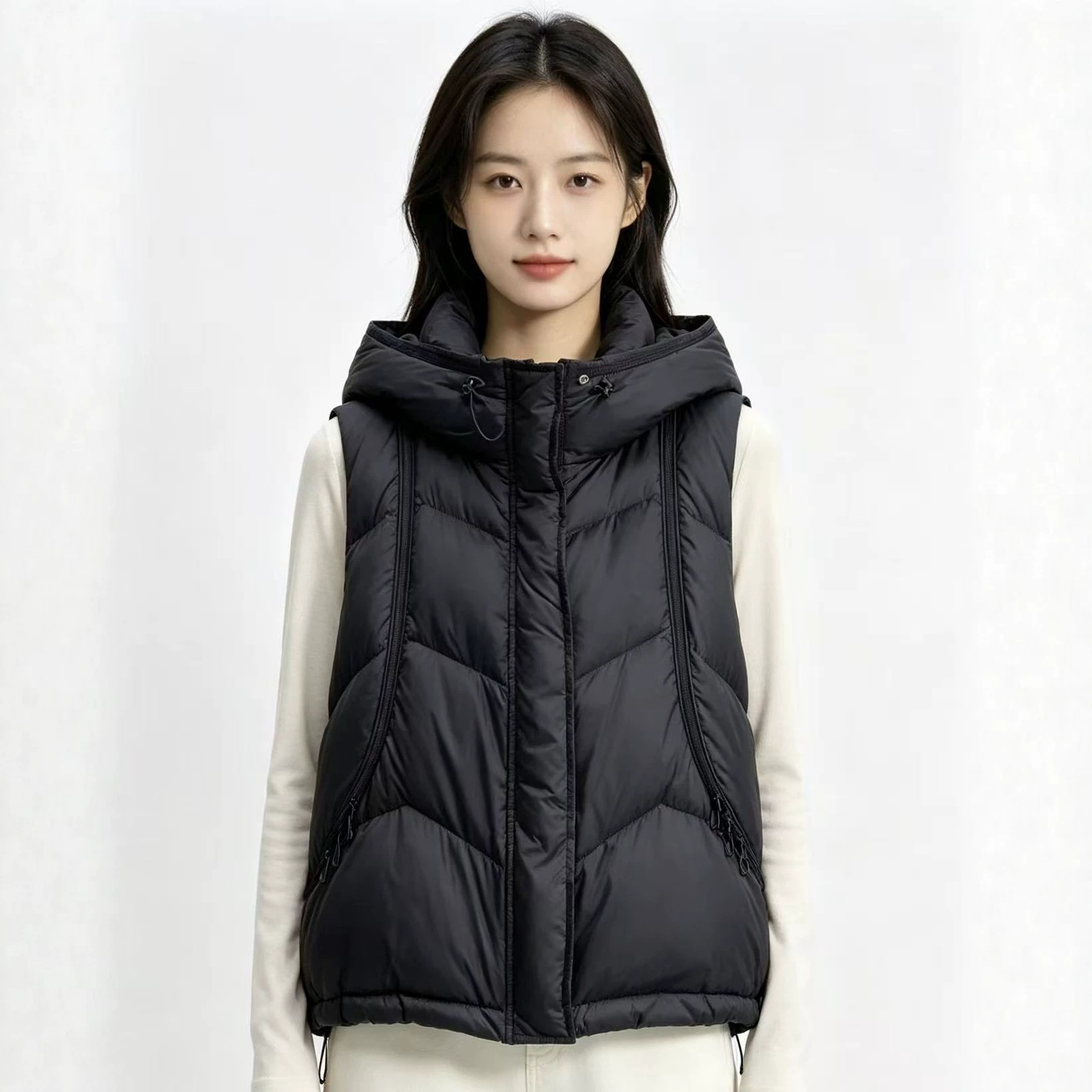 Herfst Winter Dames Dons Katoe - Puffer Vest Fashion Women recensie en prijs