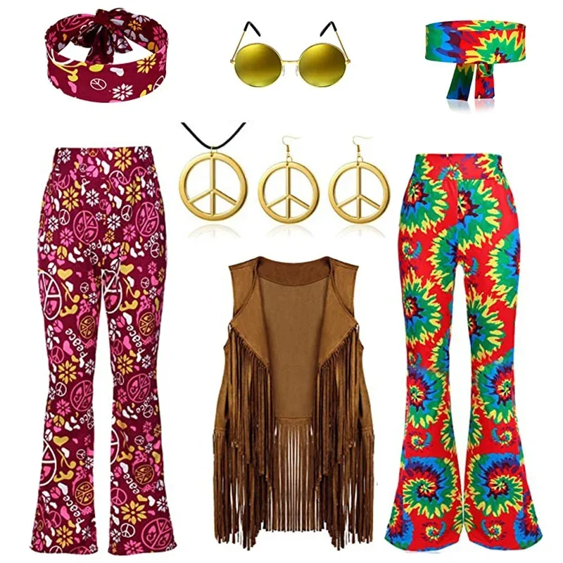 Hippie Disco 60s 70s Volwassen - Women'S Fashion From The 70S recensie en prijs