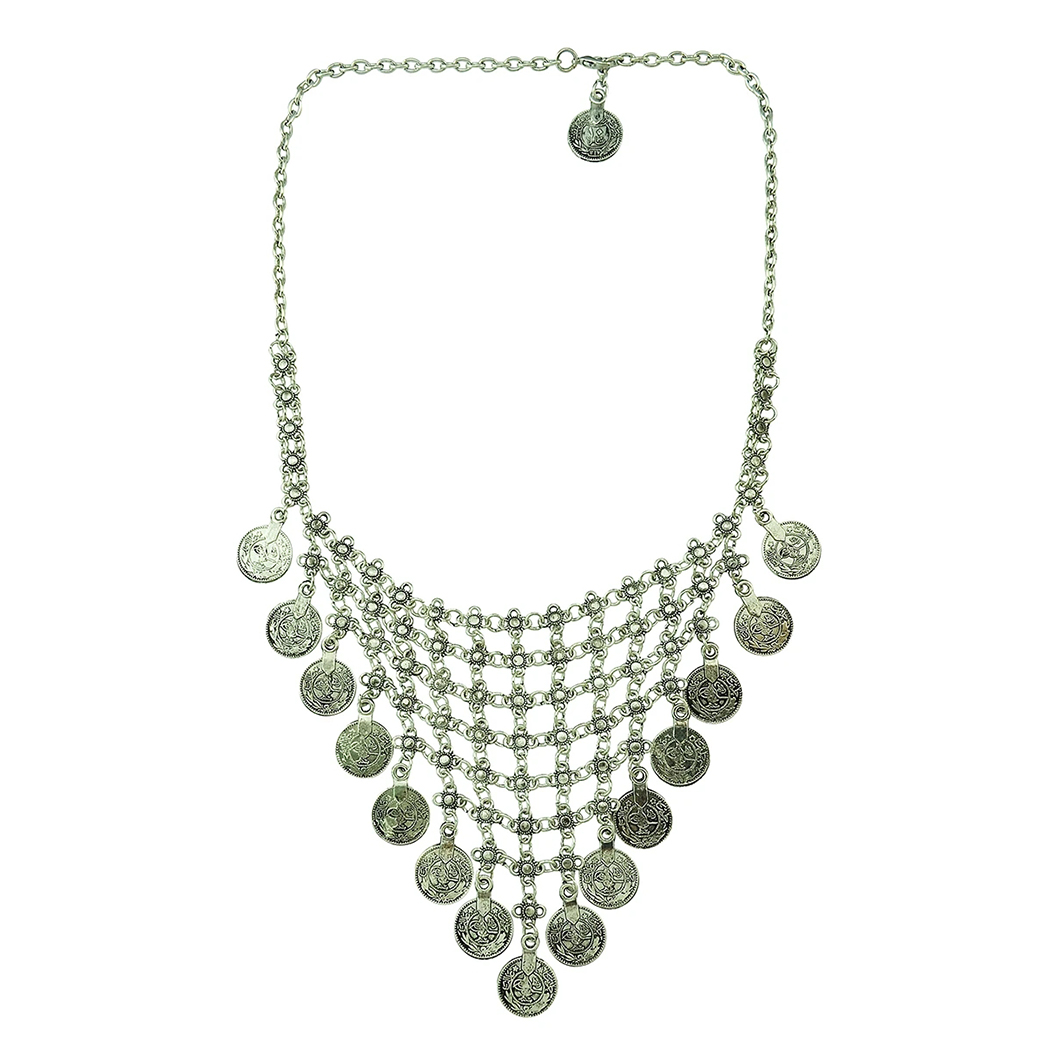Multi-stijl vintage munt choke - Women Fashion Pakistan recensie en prijs