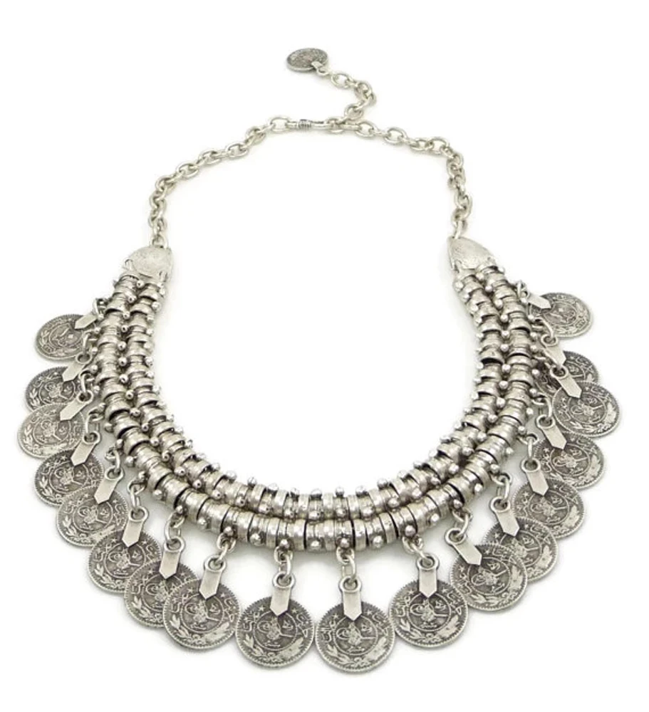 Multi-stijl vintage munt choke - Women Fashion Pakistan recensie en prijs
