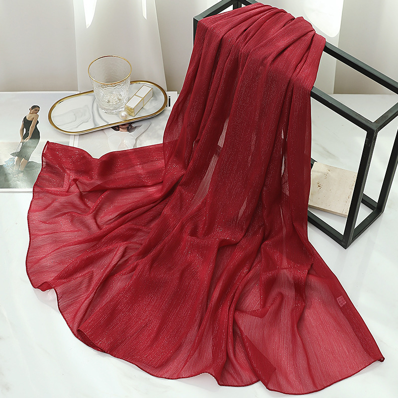 Dames Dunne Zijden Sjaal Effen - Women'S Fashion Poncho recensie en prijs