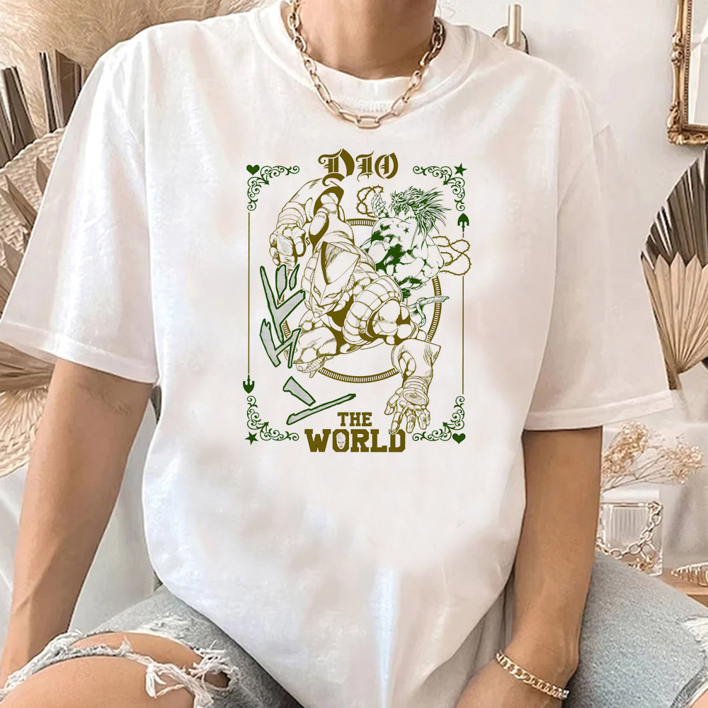Jojo Bizarre Adventure shirt v - Women'S Fashion From The 80S recensie en prijs