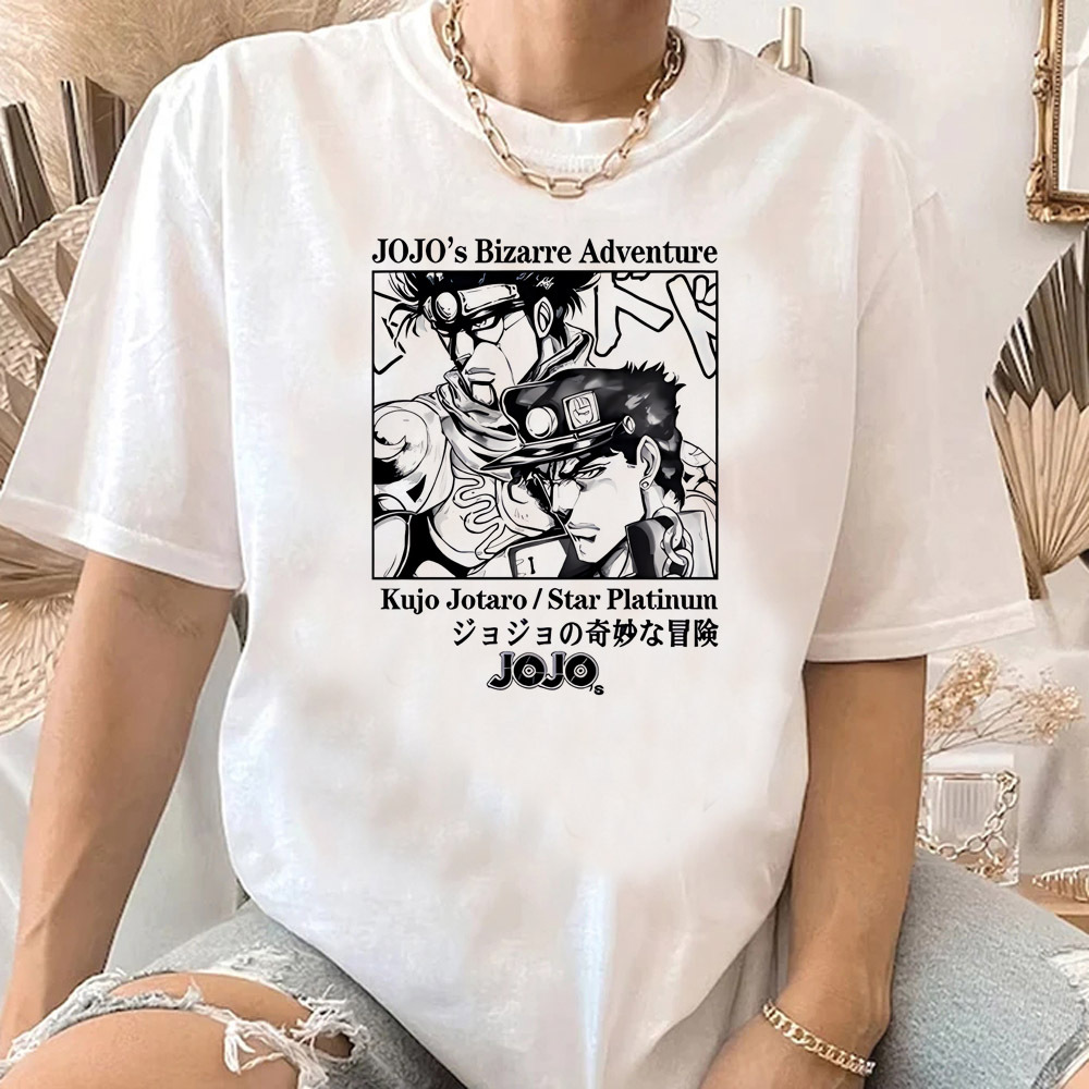 Jojo Bizarre Adventure shirt v - Women'S Fashion From The 80S recensie en prijs
