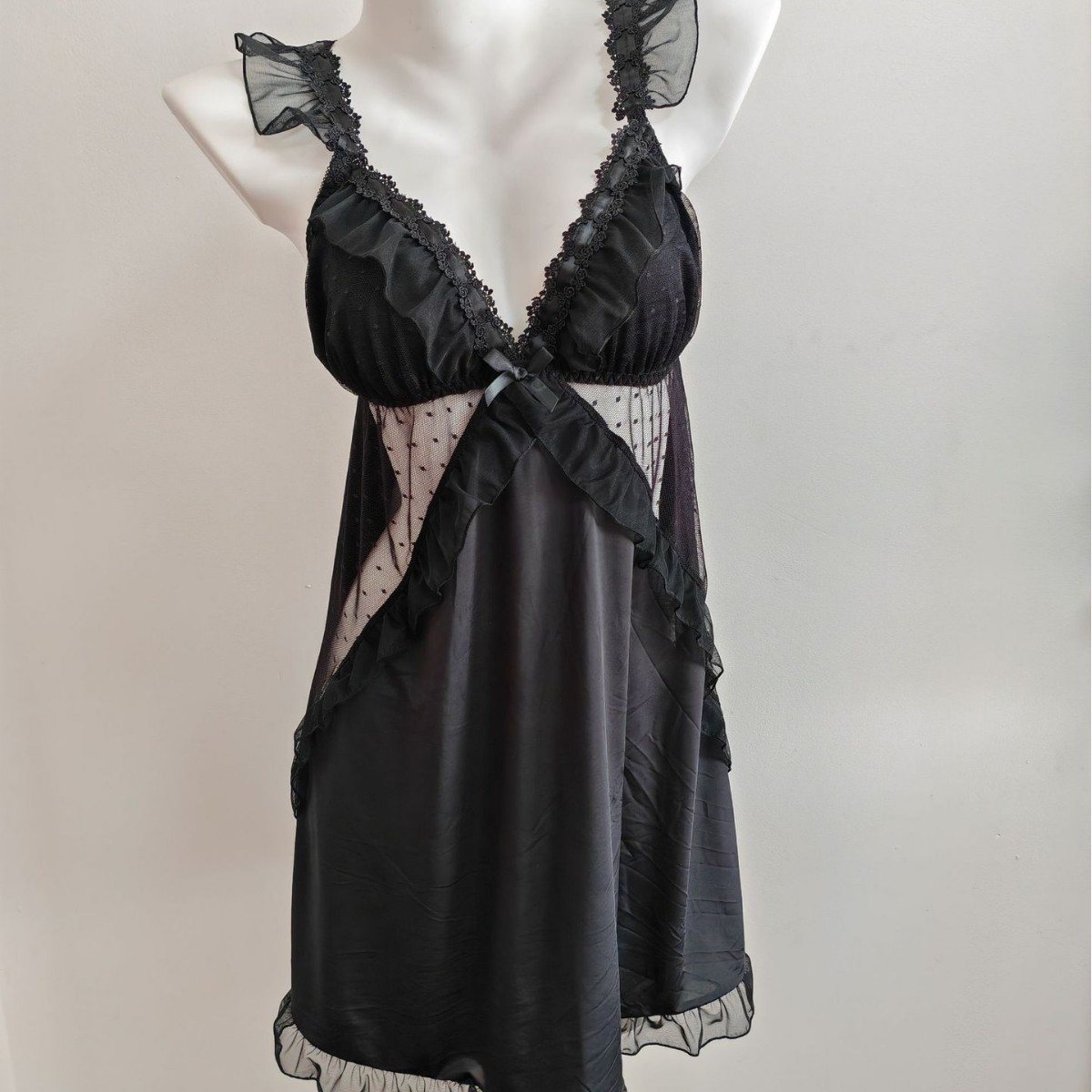 Vrouwen Zwart Ijs Zijde Nachtj - Spaghetti Strap Dress recensie en prijs