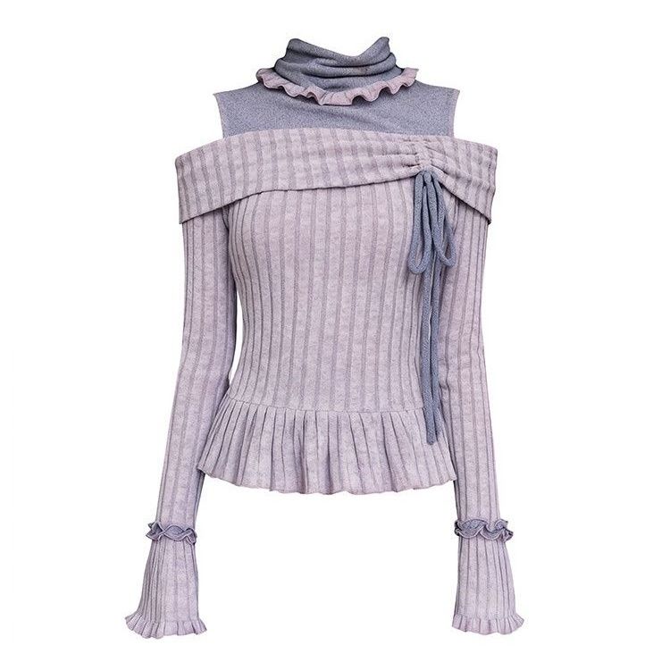 Top met lange mouwen voor dame - Off Shoulder Top recensie en prijs