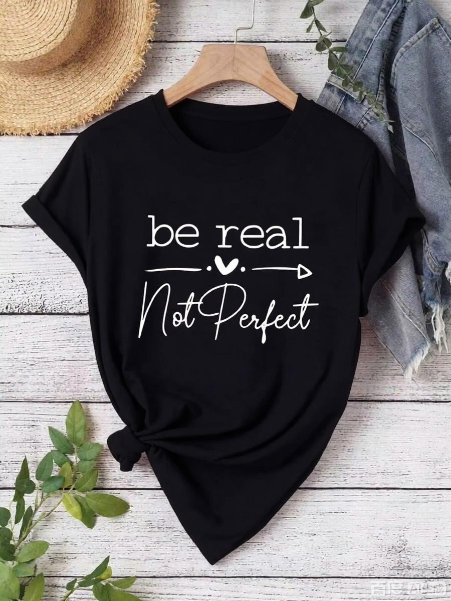 Dames Casual Crew Neck T-shirt - Women'S Real Y2K Fashion recensie en prijs
