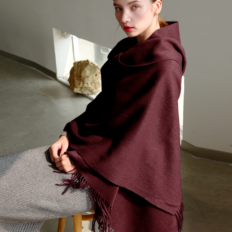 Wollen Winter Sjaal Damesmode  - Women'S Fashion Poncho recensie en prijs