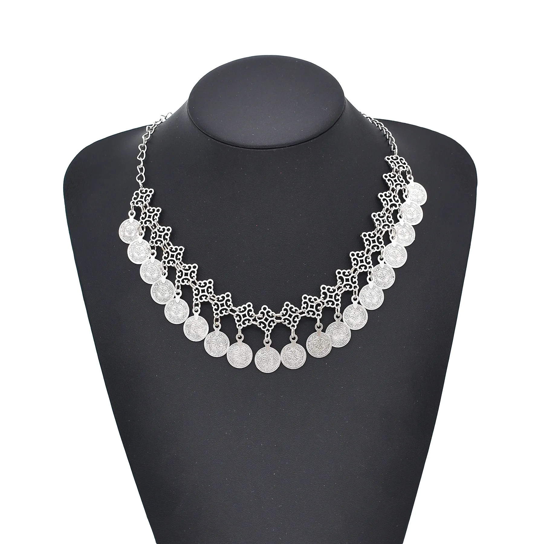 Vintage muntketting met hanger - Women Fashion Pakistan recensie en prijs