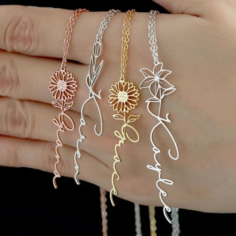Naam Ketting Brief O-Chian Blo - Women Fashion Name Ideas recensie en prijs