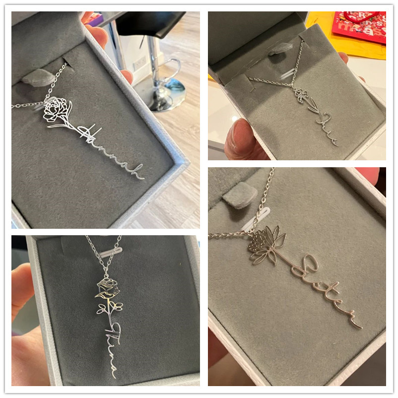 Naam Ketting Brief O-Chian Blo - Women Fashion Name Ideas recensie en prijs