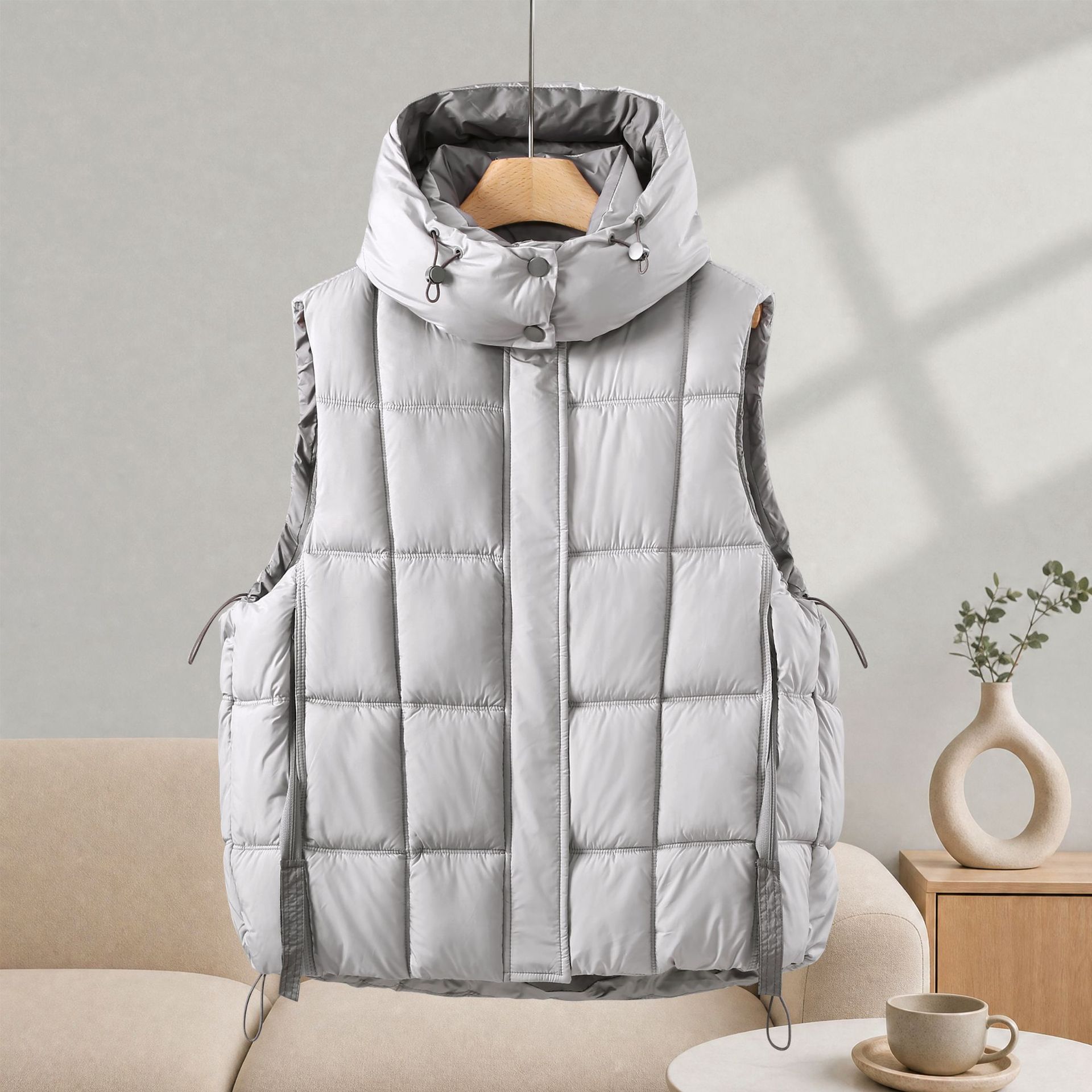 Koreaanse dames korte dons kat - Puffer Vest Fashion Women recensie en prijs