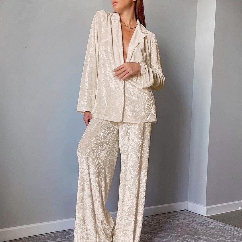 Lounge Pyjama Nachtkleding Flu - Velvet Blazer Women recensie en prijs