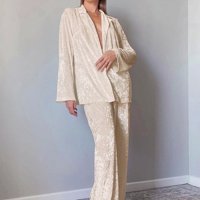 Lounge Pyjama Nachtkleding Flu - Velvet Blazer Women recensie en prijs