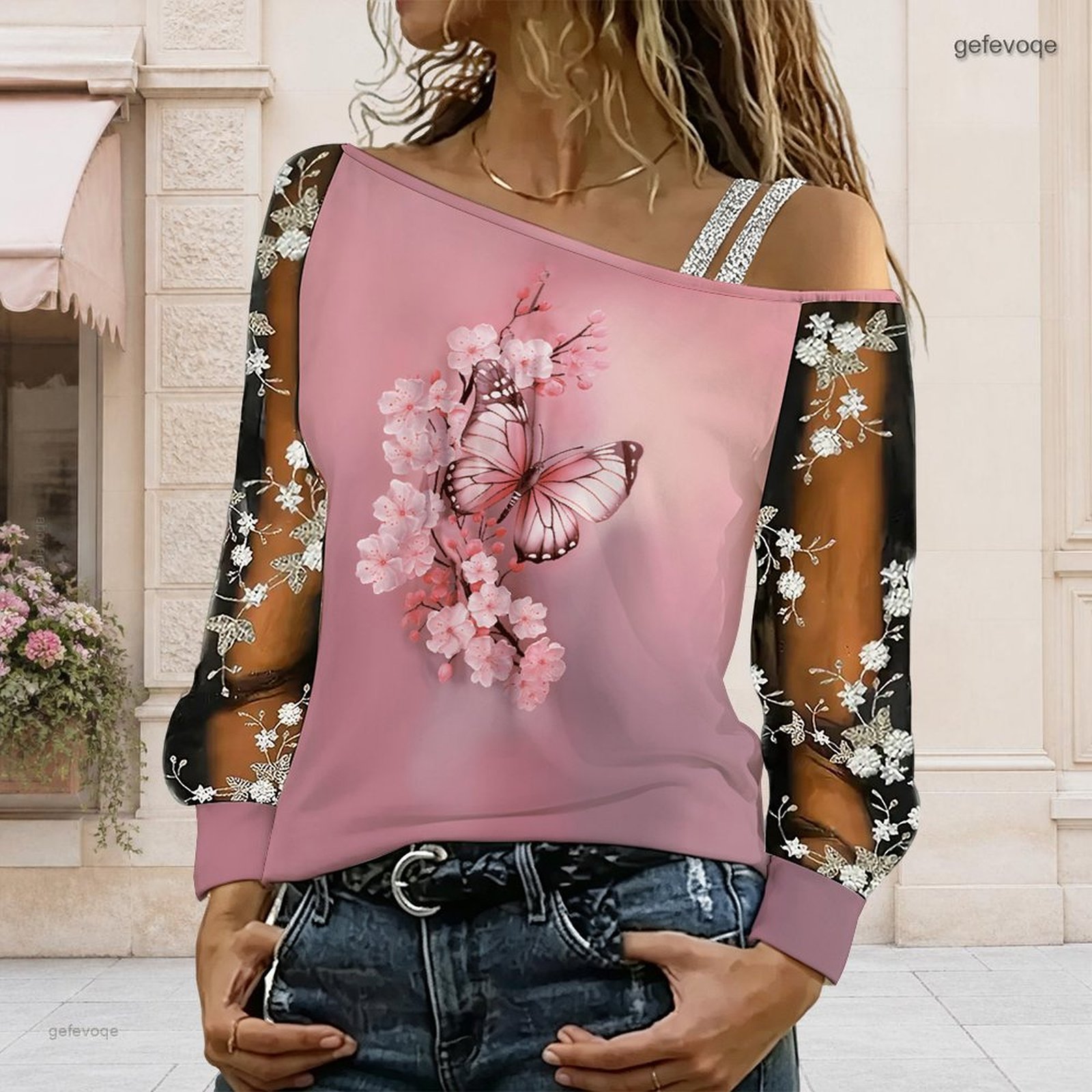 Dames off-shoulder blouse, asy - Off Shoulder Top recensie en prijs