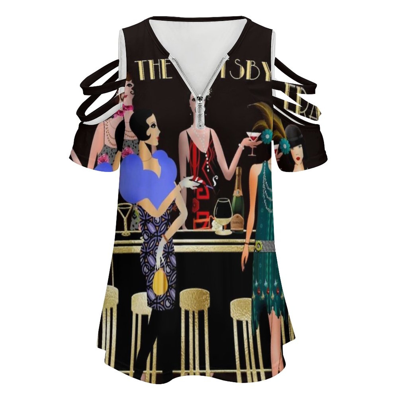 The Gatsby Era Nieuwe Mode Zip - Women'S Fashion Roaring 20S recensie en prijs