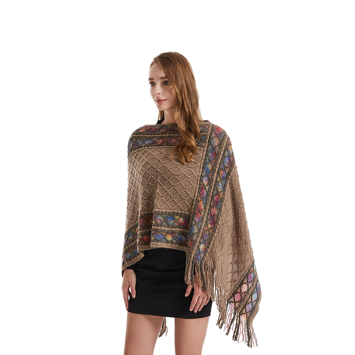 Dames lente herfst poncho unie - Women'S Fashion Poncho recensie en prijs