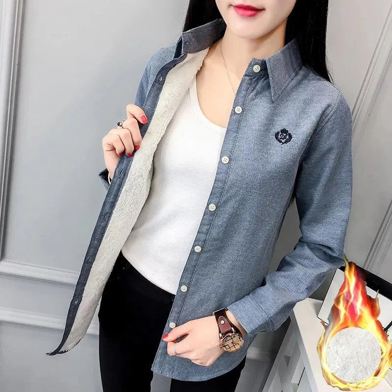 Mode Voeg Fluwelen Warm Shirt  - Velvet Blazer Women recensie en prijs